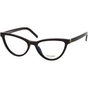 SAINT LAURENT - SL M138 - Optische Monturen - Zwart - Acetaat - Kattenoog