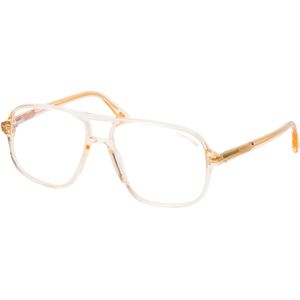 Tom Ford - Brillen - Bruin - Acetaat - Vierkante en Dikke Monturen