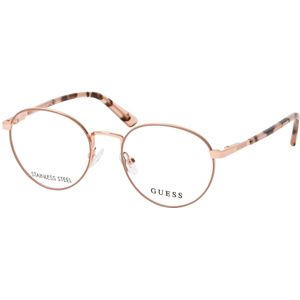 Guess GU 8274 059, inclusief kwaliteitsglazen, Rond Brillen, Dames