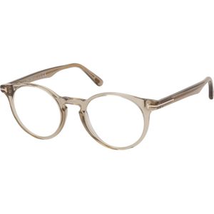 Tom Ford FT 5557-B/V 045, inclusief kwaliteitsglazen, Rond Brillen, Unisex