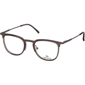 Lacoste L 2264 024, inclusief kwaliteitsglazen, Vierkant Brillen, Heren
