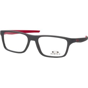 Oakley - Rechthoekige Bril - Zwart - Kunststof