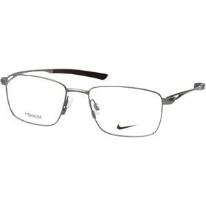 Nike - NK6046 - Brilmontuur - Grijs - Titanium - 53 mm