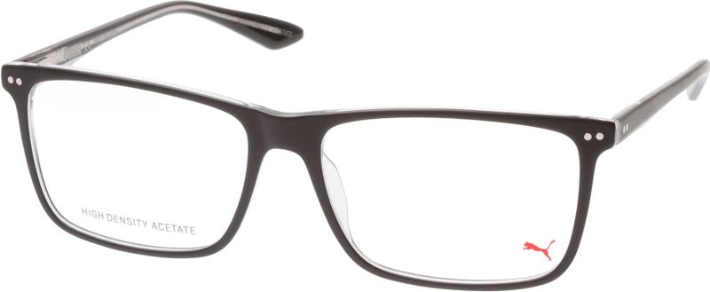 Puma PU 0130O 007, inclusief kwaliteitsglazen, Rechthoekig Brillen, Heren