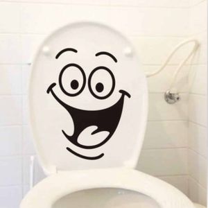 WC Sticker Blij Gezicht – Toilet Sticker – WC Decoratie – Wc Bril Sticker – Grappige Sticker