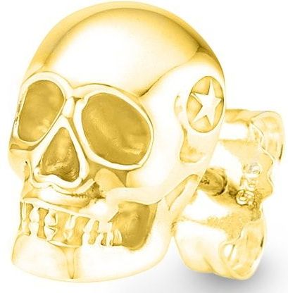 Bruno Banani Single-Ohrstecker »Schmuck Geschenk Silber 925 Ohrschmuck Ohrring Single Scull Totenkopf«