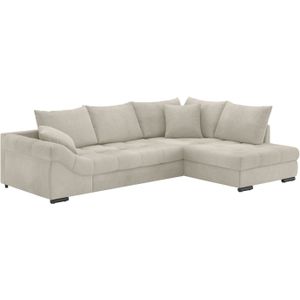 Mr. Couch Ecksofa »Allegro DuraFlex, L-Form«, Hochschläfer-Bettauszug, Kaltschaumpolsterung, bis 140 kg belastbar