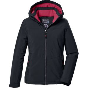 Killtec Funktionsjacke »KOW 352 GRLS JCKT«, Wasserdichte Mädchenjacke mit Kapuze, warmem Fleece und Kinnschutz