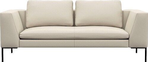 FLEXLUX 2,5-Sitzer »Loano«, modernes Sofa, frei im Raum stellbar, lose Kissen, Kaltschaum im Sitz