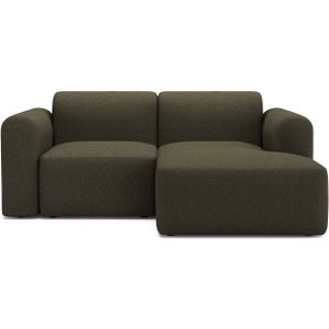 Tenksom Ecksofa »Rund, kompakte Relax-Ecke, für kleine Räume, hoher Sitzkomfort«, Bezüge wechselbar, Kaltschaum im Sitz, Nordic Swan Ecolabel