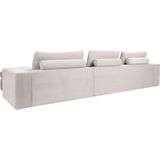 alina Ecksofa »Sandy«, mit losen Sitz und Rückenkissen, in modernem Cordstoff