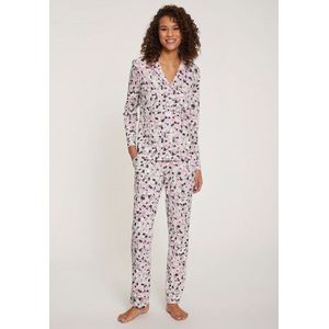 Vivance Dreams Pyjama, (2 tlg.), mit Aquarell-Muster