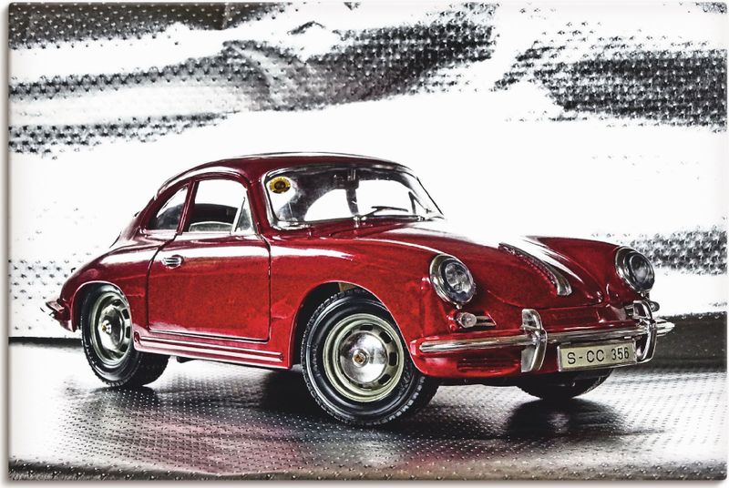 Artland Wandbild »Klassiker - Der Porsche 356«, Auto, (1 St.), als Alubild, Outdoorbild, Leinwandbild, Poster, Wandaufkleber