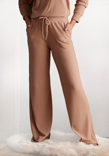LASCANA Loungehose, mit weitem Bein, Loungewear