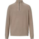 Joop Jeans Stehkragenpullover »Paulin«, Metallreißverschluss, elastischem Bund