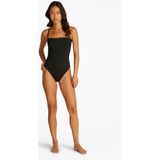 Tommy Hilfiger Swimwear Badeanzug »STRAIGHT ONE PIECE«, im Bandeau-Stil, mit Logoschriftzug