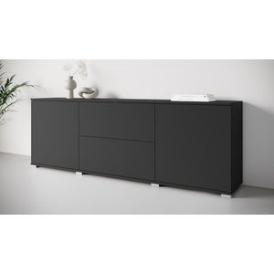 INOSIGN Lowboard »Kenia«, (1 St.), Der moderne TV-Schrank, mit 2 Türen und 2 Schubladen, Breite 180 cm