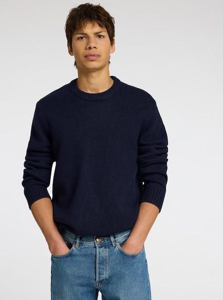 SELECTED HOMME Strickpullover »SLHCODY LS KNIT RELAXED CREW NECK NOOS«