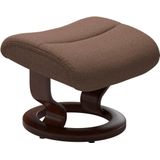 Stressless® Relaxsessel »View«, (Set, Relaxsessel mit Hocker), mit Classic Base, Größe S,Gestell Braun