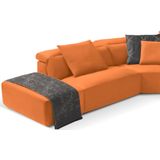 Egoitaliano Ecksofa »Beverly, extravangantes Designsofa mit erstklassigem Sitzkomfort«, wahlweise mit elektrischer Relaxfunktion, Kopfteilverstellung