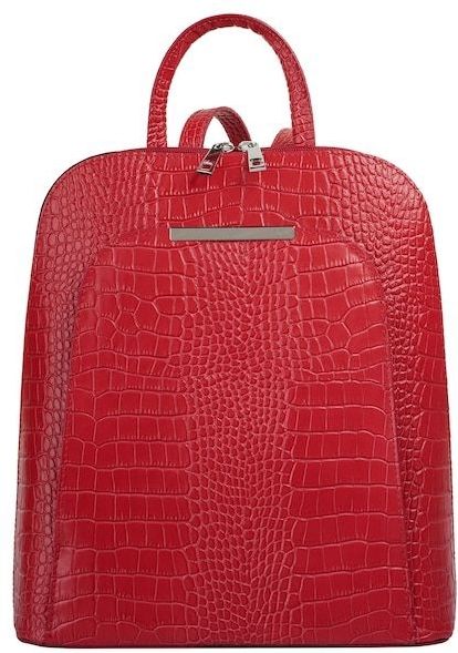 Cluty Cityrucksack, echt Leder, Made in Italy