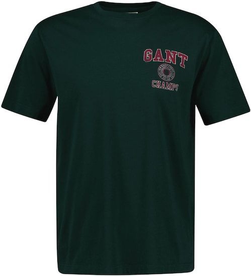 Gant T-Shirt »CREST GRAPHIC TSHIRT«, mit kontrastfarbenen Print