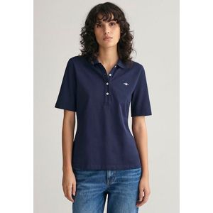 Gant Poloshirt »SLIM SHIELD KA PIQUE POLO«, mit grafischer Logostickerei auf der Brust