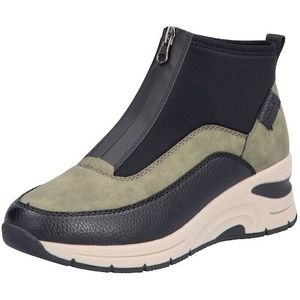 Rieker Sneaker, Freizeitschuh, High Top Sneaker, Stiefelette mit modischer Laufsohle