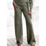 LASCANA Strickhose, mit Rippbündchen, Loungewear