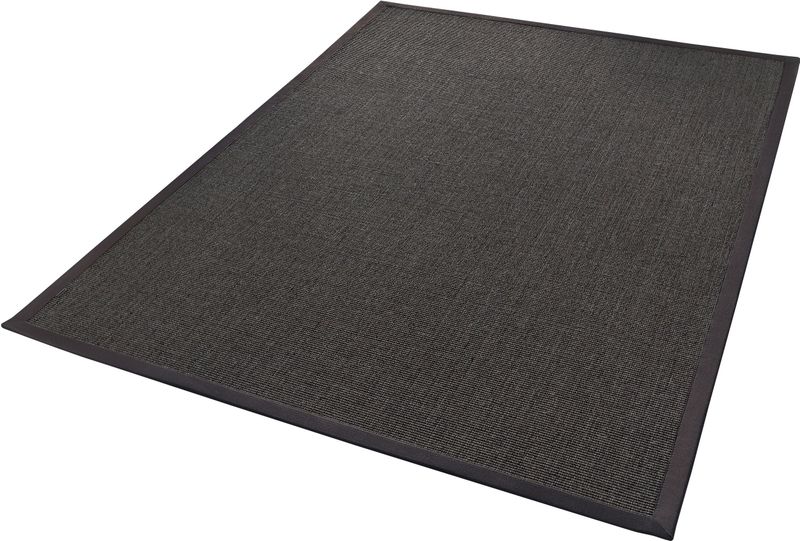 Dekowe Sisalteppich »Mara S2 mit Bordüre�«, rechteckig, 5 mm Höhe, Flachgewebe, Material: 100% Sisal, Wohnzimmer