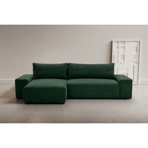WERK2 Ecksofa »Amsterdam, zeitlos und elegant, Breite 300cm, L-Form«, Design Ecksofa mit hohem Komfort, Schlaffunktion & Bettkasten