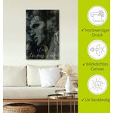 Artland Wandbild »Elvis the King«, Musiker, (1 St.), als Alubild, Outdoorbild, Leinwandbild, Poster, Wandaufkleber