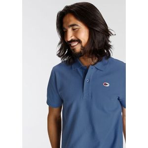 KangaROOS Poloshirt, Kurzarm, mit Polokragen, aus Piqué-Stoff, aus 100% Baumwolle