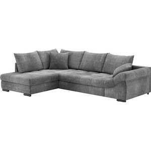Mr. Couch Ecksofa »Allegro, L-Form«, mit Hochschläfer-Bettauszug, wahlweise mit Kaltschaum
