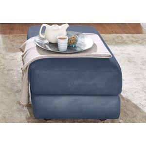 CALIA ITALIA Hocker »Gaia, in edlem Design und mit erstklassigem Sitzkomfort«, aus pflegeleichtem Luxus-Microfaser Ginevra Hydro Care