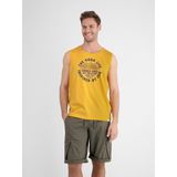 LERROS Muskelshirt »LERROS Tanktop für Herren, mit Brustprint«