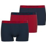 TOM TAILOR Boxershorts, (3er-Pack), mit Logobund