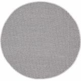 carpetfine Teppich »Boho 105«, rund, 4 mm Höhe, robustes Flachgewebe, Sisal Optik, UV-beständig, Außenbereich