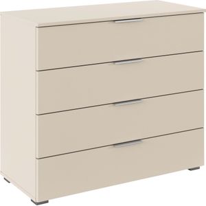 rauch Schubkastenkommode »Sideboard Schubladenkommode AGORDO mit Dekor- oder Hochglanzfront«, (in zwei Griff-Farben), Breite 93 cm mit 4 großen Schubladen für viel Stauraum MADE IN GERMANY