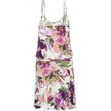 Beachtime Jerseykleid, mit Blumendruck und dezenter Raffung, Sommerkleid, Strandkleid