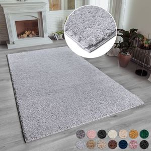 Home affaire Hochflor-Teppich »Shaggy 30«, rechteckig, 30 mm Höhe, Teppich, Uni Farben, besonders weich und kuschelig