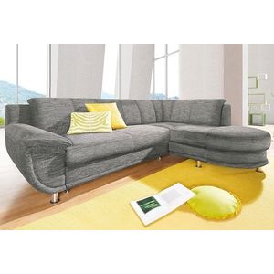 TRENDMANUFAKTUR Ecksofa »Rondo, L-Form«, wahlweise mit Federkern, wahlweise mit Bettfunktion
