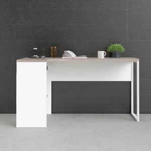 INOSIGN Eckschreibtisch »Plus«, Schreibtisch mit vielen Stauraummöglichkeiten, Gestell aus Metall
