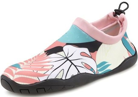 LASCANA Badeschuh, Aquaschuh, Slipper, Wasserschuh ultraleicht und schnelltrocknend VEGAN