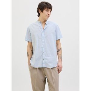 Jack & Jones Kurzarmhemd »JJESUMMER BAND SHIRT SS SN«, mit Bandkragen