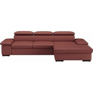 sit&more Ecksofa »Alcudia L-Form«, wahlweise mit Bettfunktion