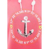 Zwillingsherz Hoodie »""Strandglück Paillette""«, mit Anker-Motiv und ""Moin""- Schriftzug
