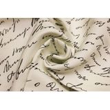 Adam Bettwäsche »Leinenbettwäsche Scribble«, aus Bio-Baumwolle