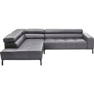 Places of Style Ecksofa »Cleveland, L-Form, incl. Kopfteilverstellung, Breite 276 cm«, wahlweise elektrischer Sitzvorzug