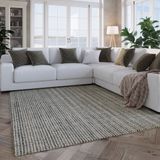 Wecon home Teppich »Hamptons FOURTEEN«, rechteckig, 10 mm Höhe, Läufer, Fasermix, Kurzflor, Wohnzimmer, Schlafzimmer, elegant, Karo